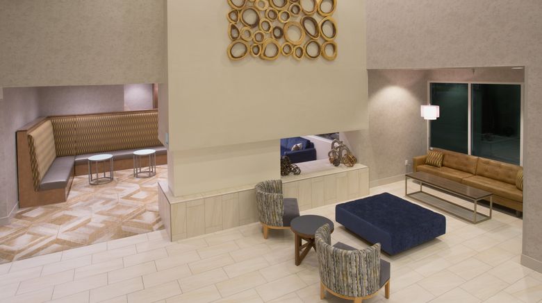 <b>Holiday Inn Express Salt Lake City Dtwn Lobby</b>. Images powered by <a href="https://www.leonardoworldwide.com/" title="Leonardo Worldwide" target="_blank">Leonardo</a>.