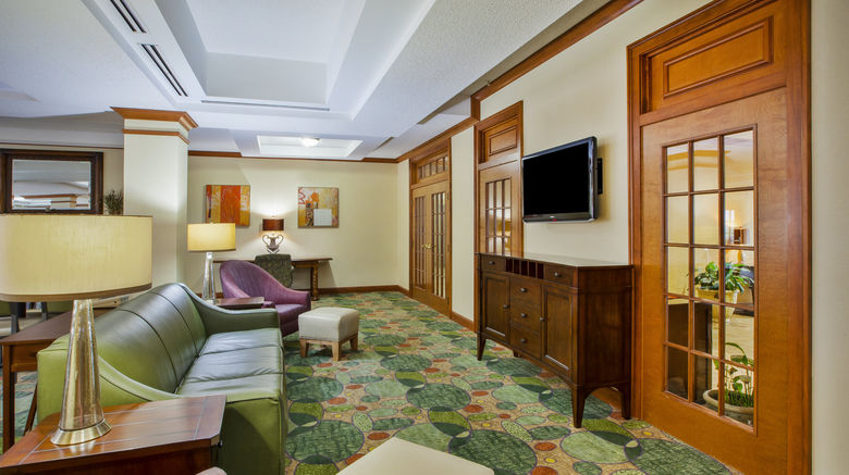 <b>Holiday Inn Exp & Stes Bryan-Montpelier Lobby</b>. Images powered by <a href="https://www.leonardoworldwide.com/" title="Leonardo Worldwide" target="_blank">Leonardo</a>.