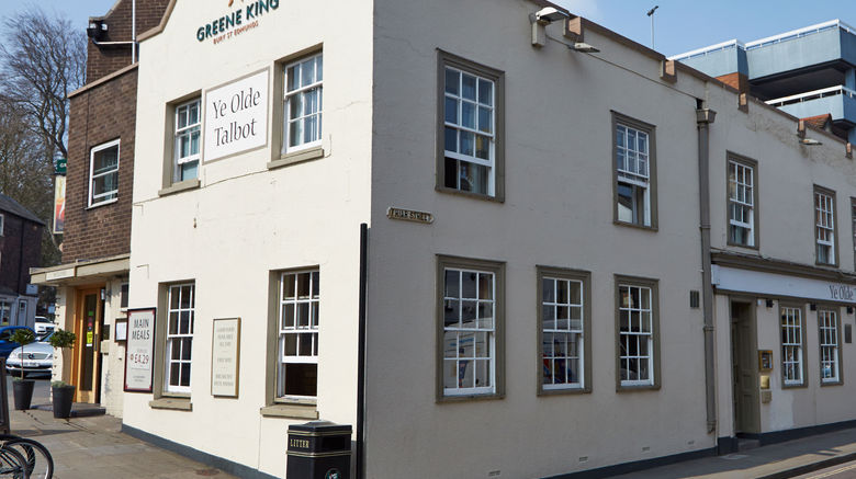 <b>Ye Olde Talbot Hotel Exterior</b>. Images powered by <a href="https://www.leonardoworldwide.com/" title="Leonardo Worldwide" target="_blank">Leonardo</a>.
