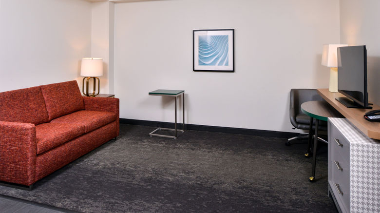 <b>Holiday Inn & Suites Farmington Hills Suite</b>. Images powered by <a href="https://www.leonardoworldwide.com/" title="Leonardo Worldwide" target="_blank">Leonardo</a>.
