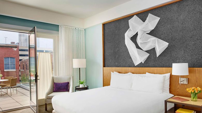 <b>21c Museum Hotel Louisville Room</b>. Images powered by <a href=https://www.travelagewest.com/Hotels/Louisville/