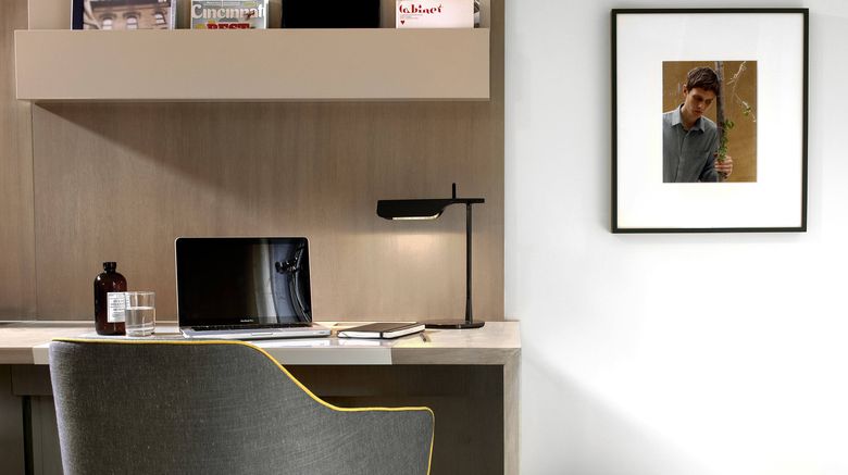 <b>21C Museum Hotel Cincinnati Room</b>. Images powered by <a href=https://www.travelagewest.com/Hotels/Cincinnati/