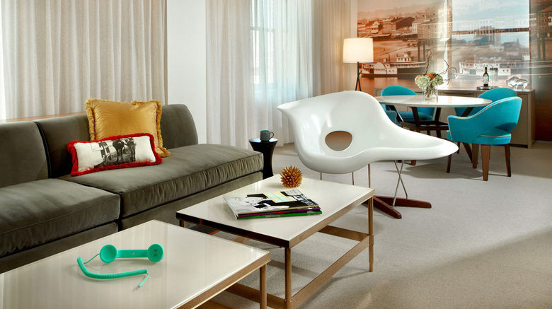 <b>21C Museum Hotel Cincinnati Suite</b>. Images powered by <a href=https://www.travelagewest.com/Hotels/Cincinnati/