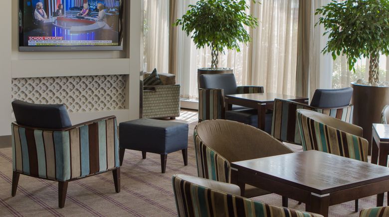 <b>Holiday Inn Express Royal Docks Lobby</b>. Images powered by <a href="https://www.leonardoworldwide.com/" title="Leonardo Worldwide" target="_blank">Leonardo</a>.