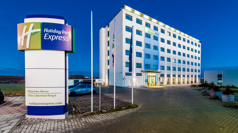 <b>Holiday Inn Express Munich Messe Exterior</b>. Images powered by <a href="https://www.leonardoworldwide.com/" title="Leonardo Worldwide" target="_blank">Leonardo</a>.