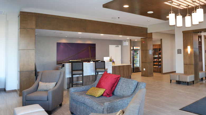 <b>Staybridge Suites Red Deer North Lobby</b>. Images powered by <a href="https://www.leonardoworldwide.com/" title="Leonardo Worldwide" target="_blank">Leonardo</a>.