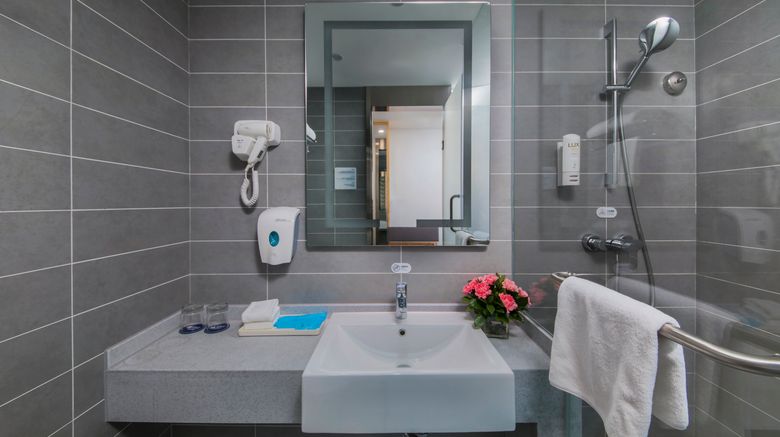 <b>Holiday Inn Express Yantai YEDA Room</b>. Images powered by <a href="https://www.leonardoworldwide.com/" title="Leonardo Worldwide" target="_blank">Leonardo</a>.
