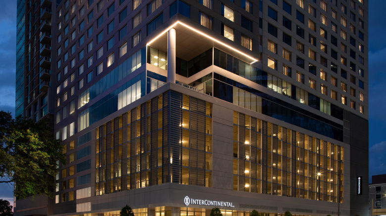 InterContinental Houston Medical Center Exterior. Images powered by <a href=https://www.travelweekly.com/Hotels/Houston/
