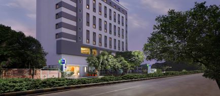 Holiday Inn Express Prahlad Nagar Exterior