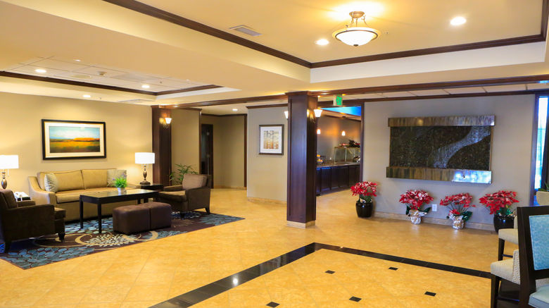 <b>Staybridge Suites Silicon Valley Lobby</b>. Images powered by <a href="https://www.leonardoworldwide.com/" title="Leonardo Worldwide" target="_blank">Leonardo</a>.