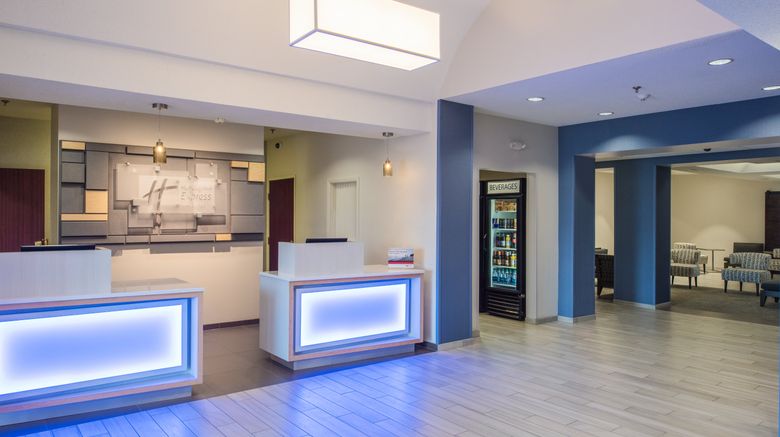 <b>Holiday Inn Express Lobby</b>. Images powered by <a href="https://www.leonardoworldwide.com/" title="Leonardo Worldwide" target="_blank">Leonardo</a>.
