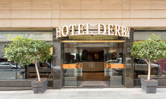 Derby Hotel Exterior
