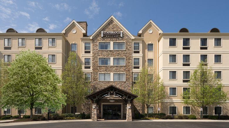 Staybridge Suites Exterior. Images powered by <a href="https://www.leonardoworldwide.com" target="_blank" rel="noopener">Leonardo</a>.