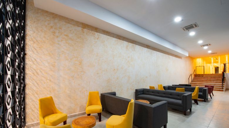 <b>Holiday Inn Express Merida Centro Lobby</b>. Images powered by <a href="https://www.leonardoworldwide.com/" title="Leonardo Worldwide" target="_blank">Leonardo</a>.