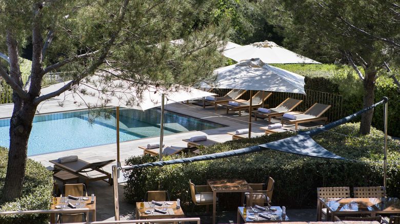 <b>La Reserve Hotel Ramatuelle Restaurant</b>. Images powered by <a href="https://www.leonardoworldwide.com/" title="Leonardo Worldwide" target="_blank">Leonardo</a>.