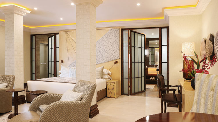 Saxon Hotel Room