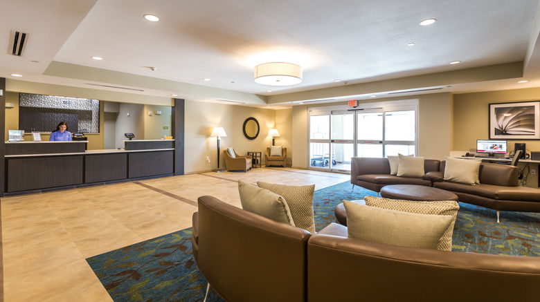 <b>Candlewood Suites Buda - Austin SW Lobby</b>. Images powered by <a href="https://www.leonardoworldwide.com/" title="Leonardo Worldwide" target="_blank">Leonardo</a>.
