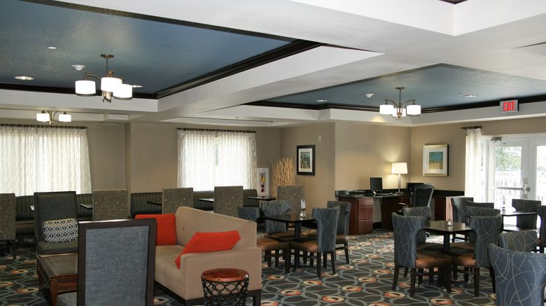 <b>Holiday Inn Express Hotel & Suites Restaurant</b>. Images powered by <a href="https://www.leonardoworldwide.com/" title="Leonardo Worldwide" target="_blank">Leonardo</a>.