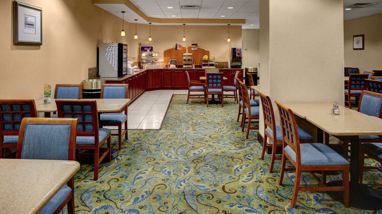 <b>Holiday Inn Express Downtown Restaurant</b>. Images powered by <a href="https://www.leonardoworldwide.com/" title="Leonardo Worldwide" target="_blank">Leonardo</a>.