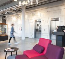 Conscious Hotel The Tire Station Lobby