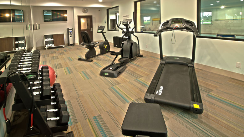 <b>Holiday Inn Express/Suites Evansville N Health Club</b>. Images powered by <a href="https://www.leonardoworldwide.com/" title="Leonardo Worldwide" target="_blank">Leonardo</a>.