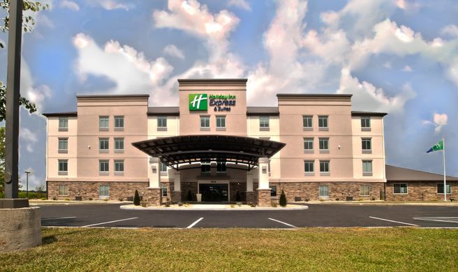 Holiday Inn Express/Suites Evansville N Exterior