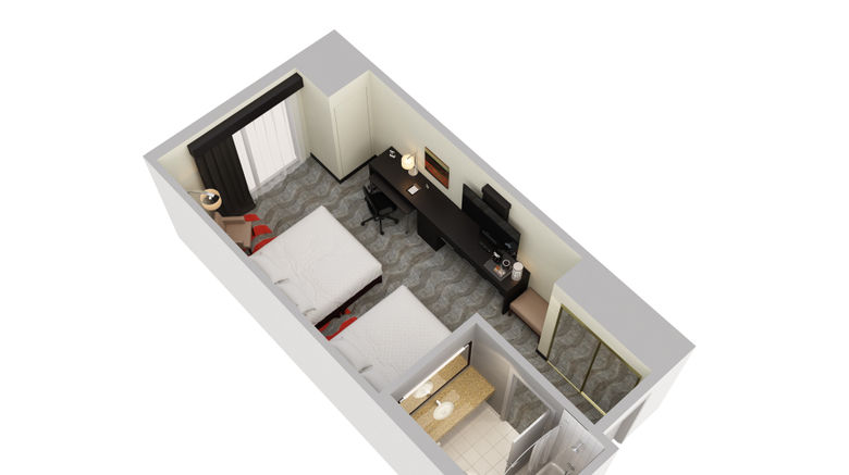 <b>Holiday Inn Expres/Suites Downtown Room</b>. Images powered by <a href="https://www.leonardoworldwide.com/" title="Leonardo Worldwide" target="_blank">Leonardo</a>.