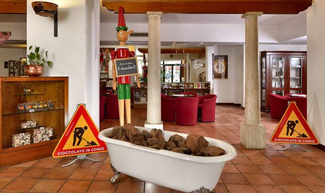 Etruscan Chocohotel Lobby