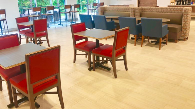 <b>Holiday Inn Express Raleigh Arpt Brier Restaurant</b>. Images powered by <a href="https://www.leonardoworldwide.com/" title="Leonardo Worldwide" target="_blank">Leonardo</a>.