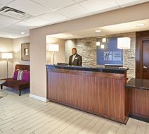 Holiday Inn Express Coliseum Central Lobby
