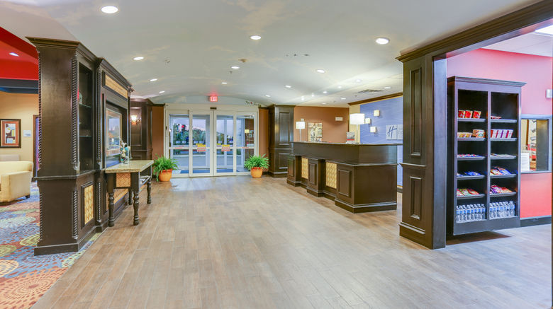 <b>Holiday Inn Express Hotel & Suites Lobby</b>. Images powered by <a href="https://www.leonardoworldwide.com/" title="Leonardo Worldwide" target="_blank">Leonardo</a>.