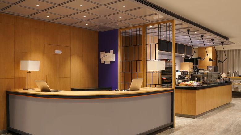 <b>Holiday Inn Express Banjara Hills Lobby</b>. Images powered by <a href="https://www.leonardoworldwide.com/" title="Leonardo Worldwide" target="_blank">Leonardo</a>.