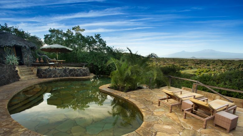 <b>Ol Donyo Lodge Pool</b>. Images powered by <a href="https://www.leonardoworldwide.com/" title="Leonardo Worldwide" target="_blank">Leonardo</a>.