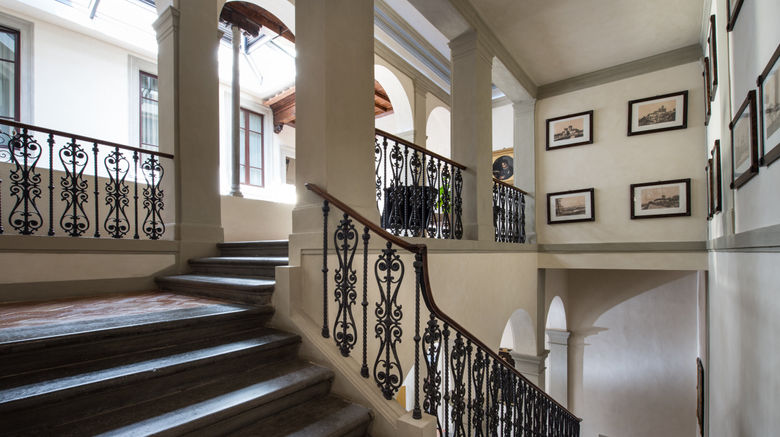 <b>Palazzo Vecchietti Lobby</b>. Images powered by <a href=https://www.travelagewest.com/Hotels/Florence/