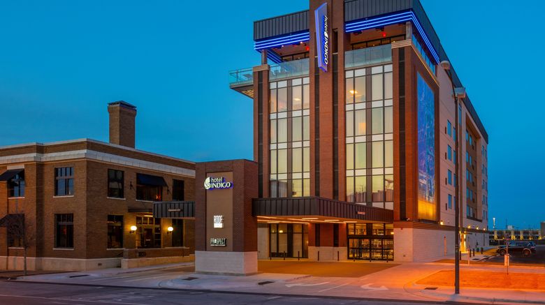 Hotel Indigo Tulsa Downtown Exterior. Images powered by <a href="https://www.leonardoworldwide.com" target="_blank" rel="noopener">Leonardo</a>.