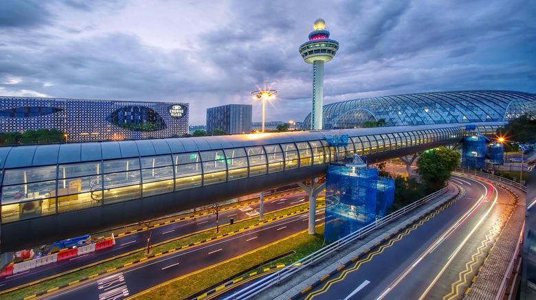 <b>Crowne Plaza Changi Airport Exterior</b>. Images powered by <a href="https://www.leonardoworldwide.com/" title="Leonardo Worldwide" target="_blank">Leonardo</a>.