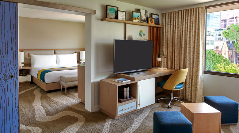 <b>The Hotel Zags Portland Suite</b>. Images powered by <a href="https://www.leonardoworldwide.com/" title="Leonardo Worldwide" target="_blank">Leonardo</a>.