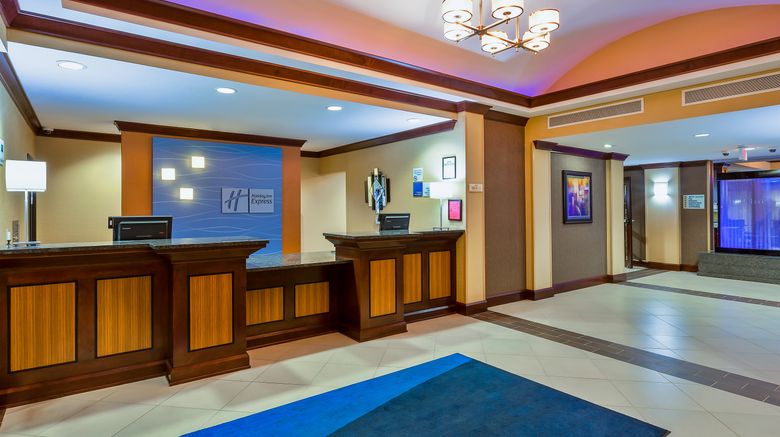 <b>Holiday Inn Express Suites Salina Lobby</b>. Images powered by <a href="https://www.leonardoworldwide.com/" title="Leonardo Worldwide" target="_blank">Leonardo</a>.