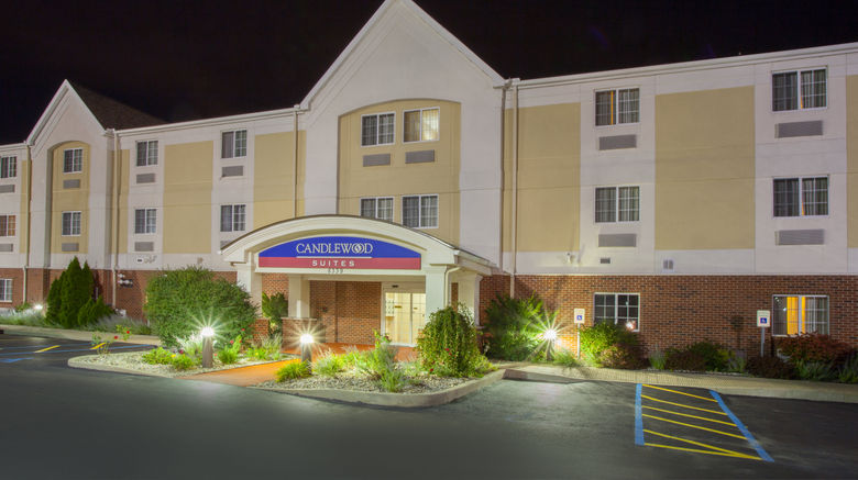 <b>Candlewood Suites Merrillville Exterior</b>. Images powered by <a href="https://www.leonardoworldwide.com/" title="Leonardo Worldwide" target="_blank">Leonardo</a>.