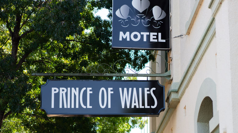 <b>Prince of Wales Motor Inn Exterior</b>. Images powered by <a href="https://www.leonardoworldwide.com/" title="Leonardo Worldwide" target="_blank">Leonardo</a>.
