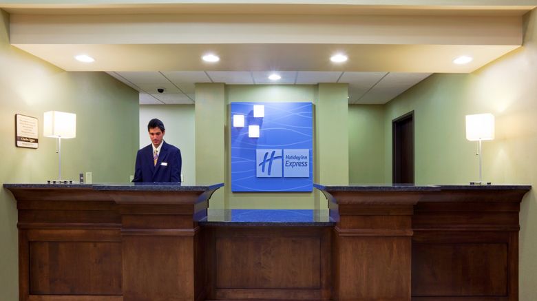 <b>Holiday Inn Express Madison-Verona Lobby</b>. Images powered by <a href="https://www.leonardoworldwide.com/" title="Leonardo Worldwide" target="_blank">Leonardo</a>.