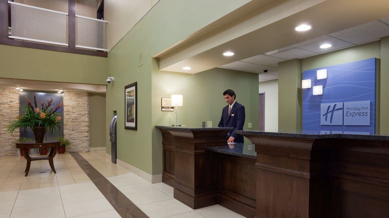 <b>Holiday Inn Express Madison-Verona Lobby</b>. Images powered by <a href="https://www.leonardoworldwide.com/" title="Leonardo Worldwide" target="_blank">Leonardo</a>.