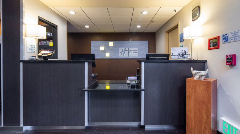 <b>Holiday Inn Express Castro Valley Lobby</b>. Images powered by <a href="https://www.leonardoworldwide.com/" title="Leonardo Worldwide" target="_blank">Leonardo</a>.
