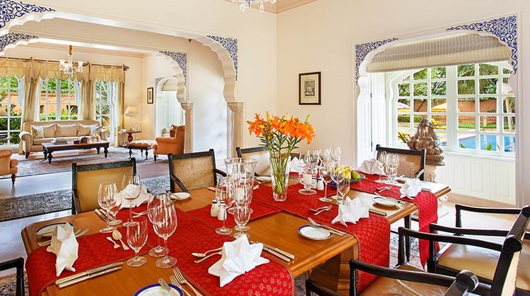 The Oberoi Rajvilas Hotel Restaurant