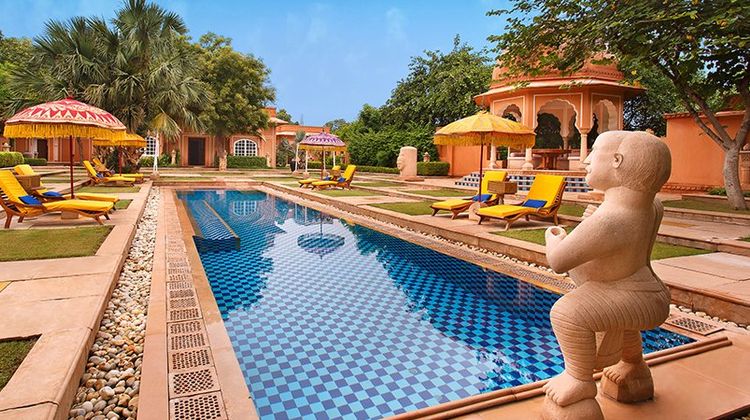The Oberoi Rajvilas Hotel Pool