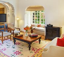 The Oberoi Rajvilas Hotel Lobby
