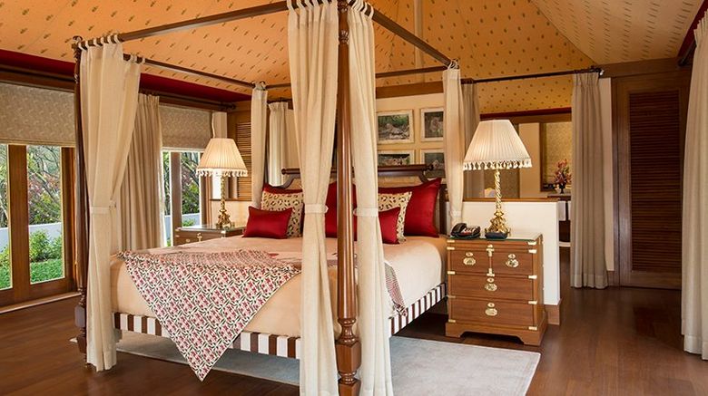 <b>The Oberoi Sukhvilas Resort & Spa Pool</b>. Images powered by <a href="https://www.leonardoworldwide.com/" title="Leonardo Worldwide" target="_blank">Leonardo</a>.