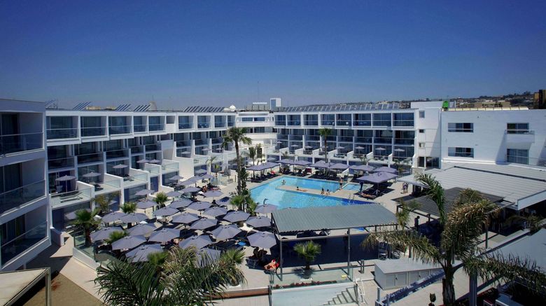 <b>Limanaki Beach Hotel Exterior</b>. Images powered by <a href="https://www.leonardoworldwide.com/" title="Leonardo Worldwide" target="_blank">Leonardo</a>.