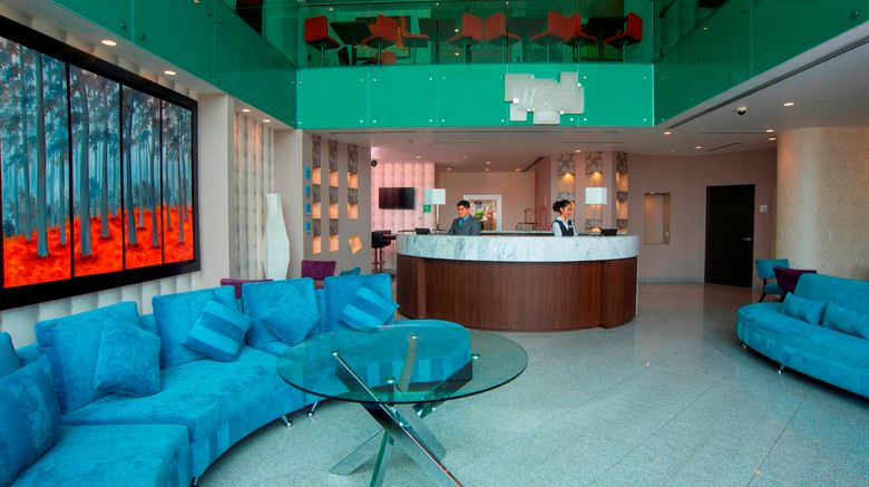 <b>Holiday Inn Express Queretaro Lobby</b>. Images powered by <a href="https://www.leonardoworldwide.com/" title="Leonardo Worldwide" target="_blank">Leonardo</a>.