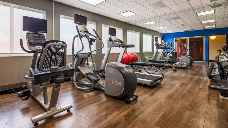 <b>Holiday Inn Express & Suites Detroit Health Club</b>. Images powered by <a href="https://www.leonardoworldwide.com/" title="Leonardo Worldwide" target="_blank">Leonardo</a>.